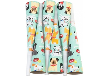 Набір 6 горнів-гудків, розмір 19 см, мікс Happy Dogs MX300216 Maxi