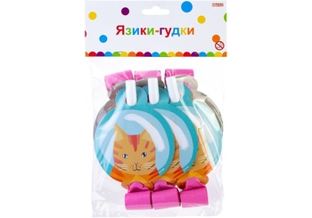 Набір 6 язиків-гудків Meow MX354231 Maxi