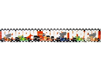 Гирлянда-банер Racing  Happy Birthday 12,5х360 см MX43073 (1)