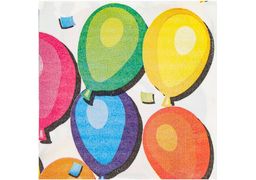 Набір з 20 двошарових серветок Ballons 33х33 см MX44655 (1)