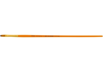 Пензлик №8 синтетика, плаский з довгою ручкою MX61095 Maxi