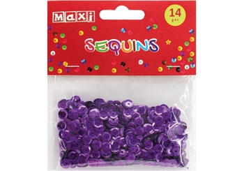 Паєтки для декорування, діаметр 6 мм, 14 г MX61710 (1)