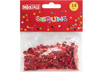 Паєтки для декорування, діаметр 6 мм, 14 г MX61711 (1)