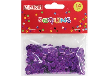 Паєтки для декорування, діаметр 6 мм, 14 г MX61713 (1)