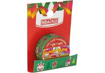 Стрічка декоративна з принтом 15мм*2м MX62051 (1)