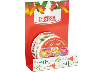 Стрічка декоративна з принтом 25мм*3м MX62055 (1)