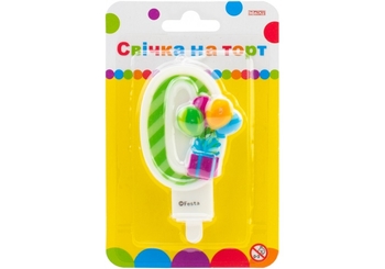 Свічка-цифра на торт, висота 7,62 см 0 MX622069-0 Maxi