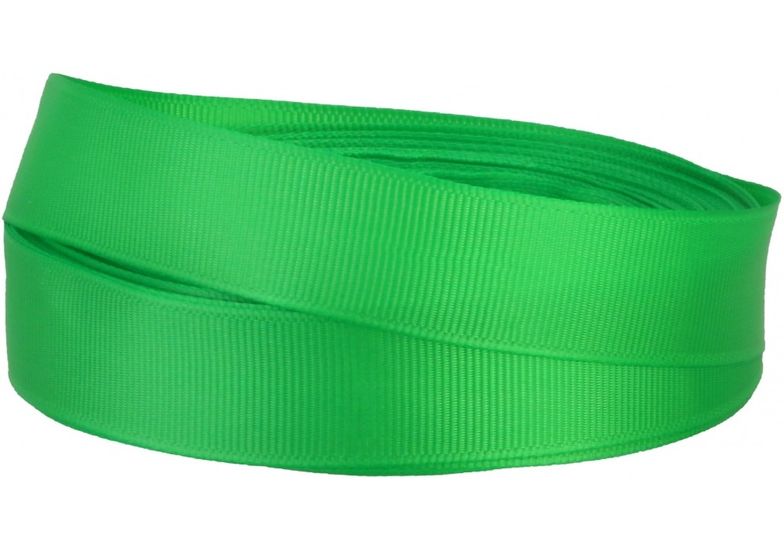 Декоративна стрічка репсова, ширина 1,8 см, довжина 22,86 м, зелений MX62447-19 Maxi