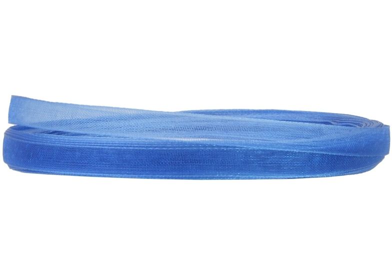 Декоративная лента органза, ширина 0,5 см, длина 22,86 м, темно-синий MX62480-1070 Maxi