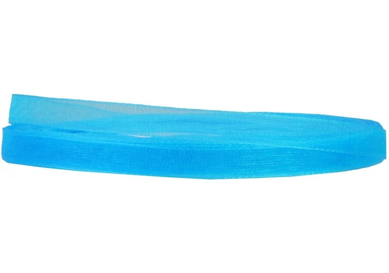 Декоративная лента органза, ширина 0,5 см, длина 22,86 м, насыщенный голубой MX62486-BK15 Maxi