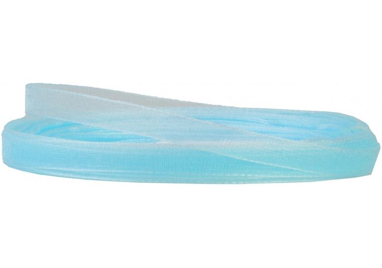 Декоративная лента органза, ширина 0,5 см, длина 22,86 м, небесный голубой MX62487-BK27 Maxi