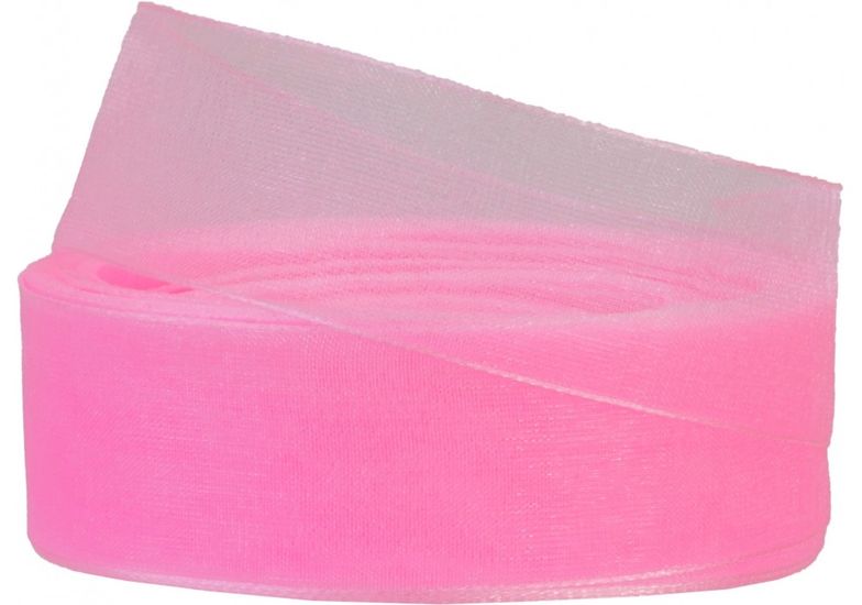 Декоративная лента органза, ширина 2,5 см, длина 22,86 м, пастельный розовый MX62520-1004 Maxi