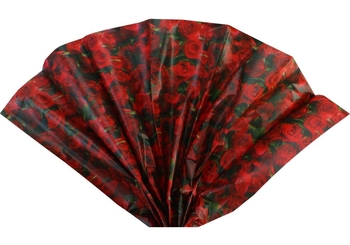 Папір тішью, 50х70 см, щільність 20 г/м, 2 аркуші в упаковці Roses MX62821 Maxi