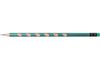 Олівець чорнографітний OPTIMA HI TECH HB корпус асорті, загострений з гумкою O15544 (12)