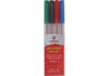 Набір кулькових ручок 4 кольори 1 мм, в блістері HYPE O15735 Optima