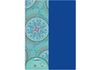 Блокнот Калейдоскоп А4, 80 арк., синій, клітинка O20365-02 (4)