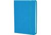 Деловая записная книжка VIVELLA, А6, твердая обложка, резинка, кремовый блок линия, голубой O20390-11 (1)
