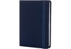 Деловая записная книжка VIVELLA, А6, твердая обложка, резинка, кремовый блок линия, темно-синий O20390-24 (1)