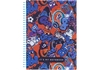 Блокнот А5, 80 сторінок клітинка, пластикова обкладинка, на спіралі Pattern 28 O20832-28 Optima
