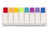 Стікери-закладки Optima, 45х12, 8 кольорів, 120 шт. O25532 (24)