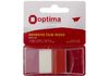 Стикеры-закладки Optima, 45х25, красные, 50 шт. O25533-03 (6)