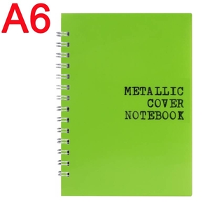 Блокнот А6, 60 страниц в клетку, пластиковая обложка Metallic cover notebook O25946 Optima
