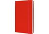 Деловая записная книжка NAMIB, А5, твердая обложка, резинка, белый блок клетка, красный O27101-03 (1)