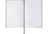 Діловий записник VIVELLA, А5, м’яка обкладинка, гумка, білий блок лінія, червоний O27104-03 (1)
