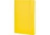 Деловая записная книжка VIVELLA, А5, мягкая обложка, резинка, белый блок линия, желтый O27104-05 (1)