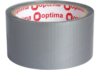 Стрічка клейка армована Duct tape 48мм х 10м Optima O45355 (1)