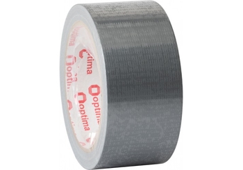 Стрічка клейка армована Duct tape 48мм х 20м Optima O45356 (1)