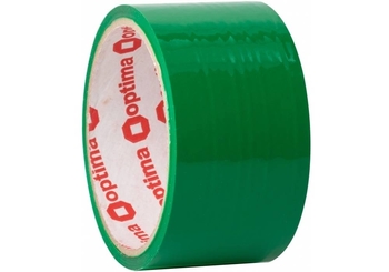 Скотч зелений, ширина 45 мм, довжина 50 м, щільнасть 40 мкм O45375 Optima
