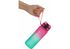 Спортивная бутылка для воды, 800 мл, розовая с зеленым Gradient O51945 Optima