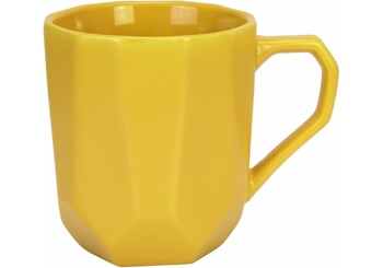 Чашка керамическая желтая, 320 мл MODERN O52058-05 Optima