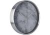 Часы настенные металлические, серый мрамор MARBLE O52090 Optima