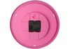 Годинник настінний пластиковий, рожевий DONUT O52103 Optima