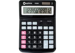 Калькулятор настільний бухгалтерський Optima О75501 O75501 (1)
