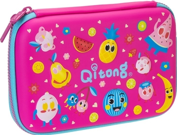 Пенал з органайзером, 20,5х14,5х2,5 см QT-5675-Rosered Cool for School
