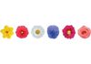 Ролл стикеров Разноцветные цветы в ленте на клейкой основе RH20071006 (1)