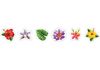 Рол стікерів Екзотичні квіти в стрічці на клейкій основі RH20071008 (1)