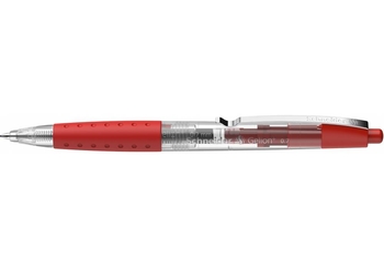 Ручка гелевая автоматическая красная 0,7 мм GELION S101002 Schneider