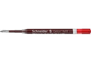 Гелевый стержень автоматический красный 0,7 мм GELION S103902 Schneider