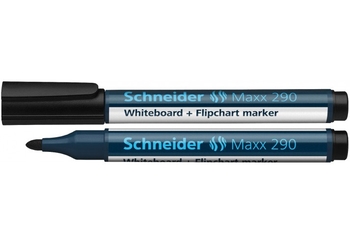 Маркер для дошок та фліпчартів чорний, 2-3 мм MAXX S129001 Schneider