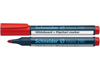 Маркер для дошок та фліпчартів червоний, 2-3 мм MAXX S129002 Schneider