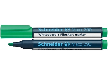 Маркер для досок и флипчартов зеленый, 2-3 мм MAXX S129004 Schneider