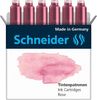 Патроны чернильные к перьевой ручке, розового цвета, 6 шт в коробке S166129 Schneider
