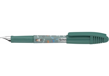 Ручка перьевая, среднее перо M, с чернильным патроном ZIPPI S168958 Schneider