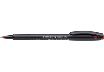 Ручка капиллярная-роллер Schneider TOPBALL 845 красная S184502 (10)