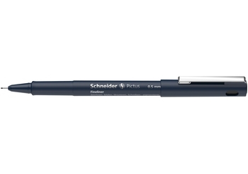 Лайнер для черчения и рисования SCHNEIDER PICTUS 0,5, черный S197501 (1)