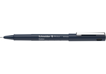 Лайнер для черчения и рисования SCHNEIDER PICTUS 0,9, черный S197701 (1)